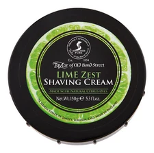Taylor of Old Bond Street Lime Zest Shaving Cream 150 g. Shaving Cream & Gel