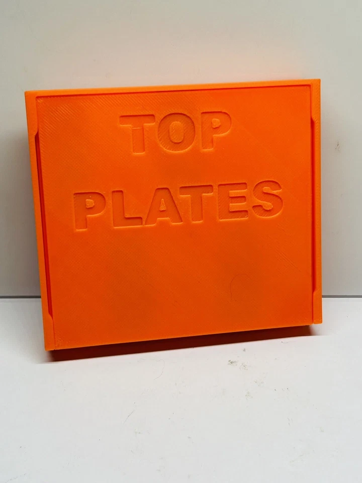 SCS Hobbies Aurora Afx Tjet Dash Fray Top Plate Armature Storage Case Orange - Image 2 of 3