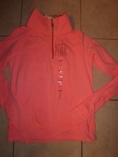 VICTORIAS SECRET PINK"LOVE PINK"CAMOUFLAGE RARE TRACK JACKET RUNNING WORKOUT NWT