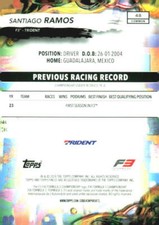 2024 Topps Finest #48 Santiago Ramos F3 - Trident