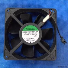 SUNON KDE2412PMB1-6A 12038 DC24V 10.3W 2-Wire Large Inverter Cooling Fan