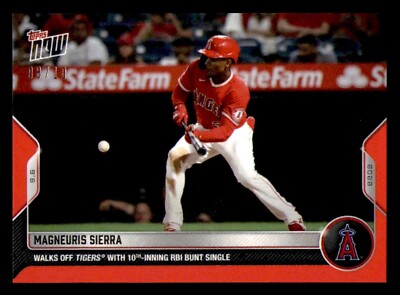 2022 Topps Now Red Parallel #852 Magneuris Sierra Angels 8/10 | eBay