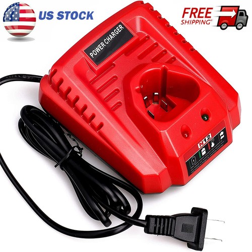 10.8V-12V N12 Cargador para Milwaukee M12 48-11-2460 48-11-2401 Batería de Estados Unidos |