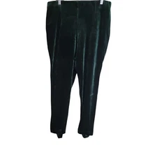 Best United Garment Company Pants Womens Large Velvet Green  Elastic Waist 
