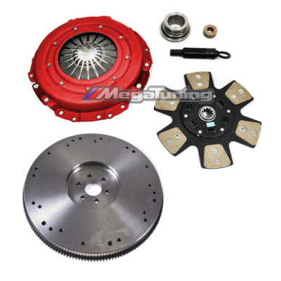 XTR STAGE 3 CLUTCH KIT+FLYWHEEL 87-94 FORD BRONCO F150 F250 F350 4.9L 4-SPD