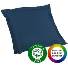 Taie d'oreiller carrée - 63x63 cm - Coton bio