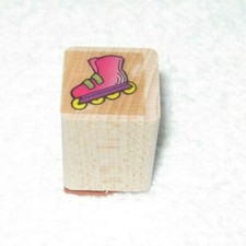 Hero Arts - Rubber Stamp - Rollerblade - Small Size -