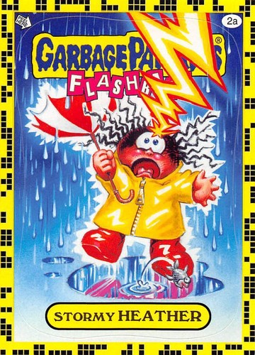 GARBAGE PAIL KIDS 2011 FLASHBACK SERIES 2 PICK-A-CARD YELLOW BASE STICKERS TOPPS - Picture 6 of 321