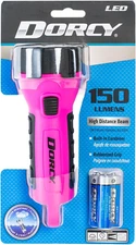 Dorcy 55 Lumen Pink LED Flashlight, Water Resistant (41-2509) - Pink