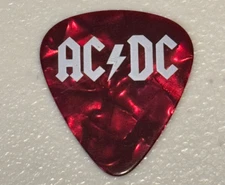 AC/DC Malcolm Young Angus ACDC Guitar Pick Rare Wal-Mart Promotional Plectrum