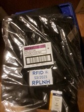 Terra & Sky Sweatpants, mens (M)-woman's 14, Black Fleece Lined Joggers