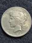 Rare Old 1921 Peace Silver Dollar Key Date of High Grade Estate Coin Collection