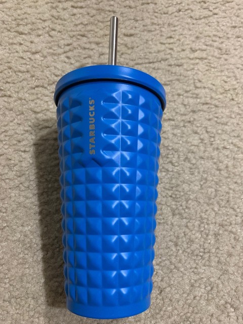 starbucks blue cold cup