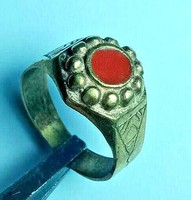 ANCIENT ROMAN BRONZE WEDDING KING  RING X LEGIO RARE ARTIFACT AUTHENTIC