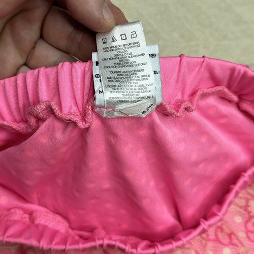 Hello Kitty Skirt Girls Large Pink Layered Tutu Skirt With Elastic Waist - Picture 8 of 12