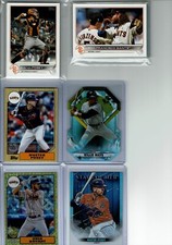 2022 Topps Baseball Series 1 & 2 San Francisco Giants Team Set (20) Base Cards +