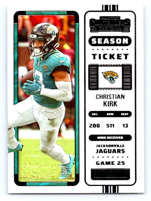 2022 Panini Contenders Football 52 Christian Kirk - Jacksonville Jaguars