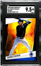 2020 Panini Chronicles Phoenix #16 Freddie Freeman ORANGE PRIZM /17 SGC 9.5