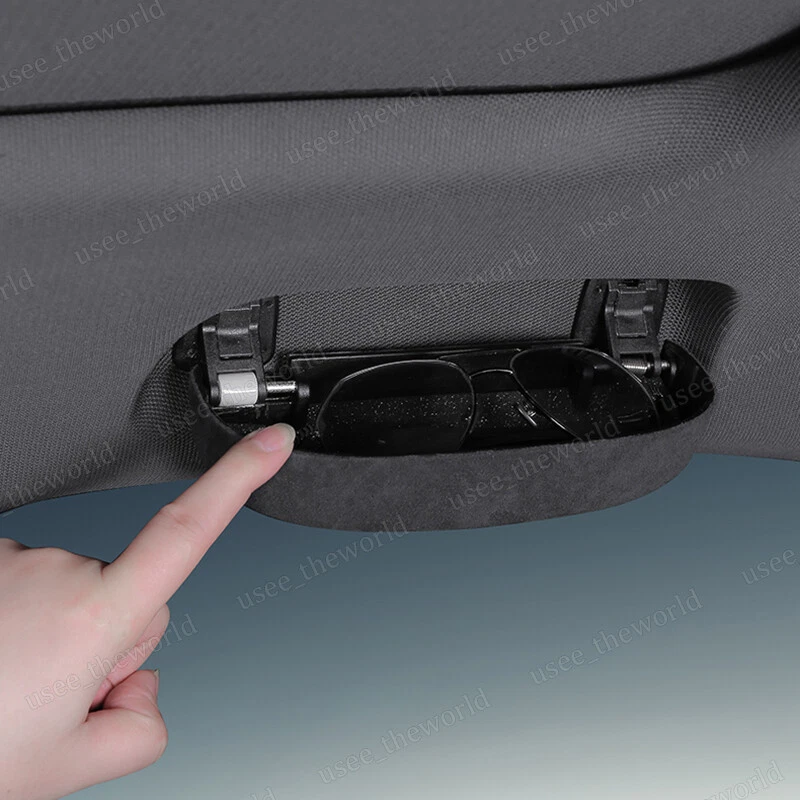 适用于沃尔沃 S40 S60 S80 S90 S40 XC60 XC90 V40 V60 V90 汽车眼镜盒存储盒 — 第 3/4 张图片