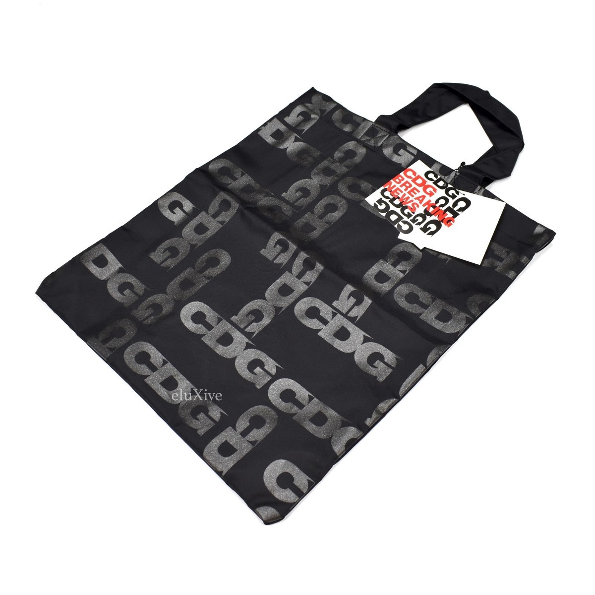コムデギャルソン CDG CANVAS BAG WITH SMALL LOGO NGV X CDG tote