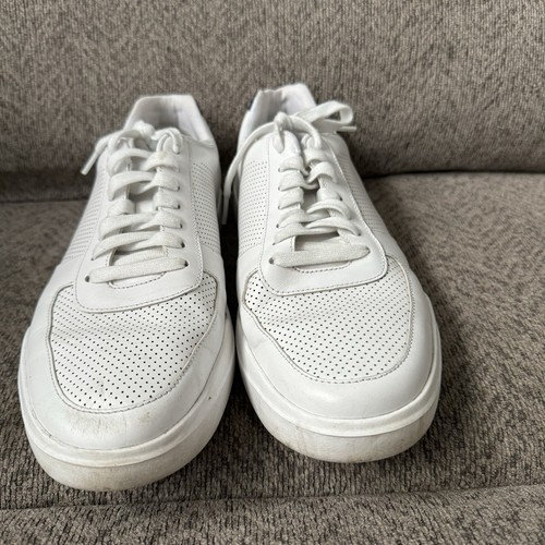 Cole Haan Grand Crosscourt Shoes Optic White C33987 Mens Sz 11.5 Good ...