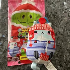 Cats vs Pickles 4” Mr. Plow #445 Christmas Snow Beanbag Plush 2022 HOLIDAY