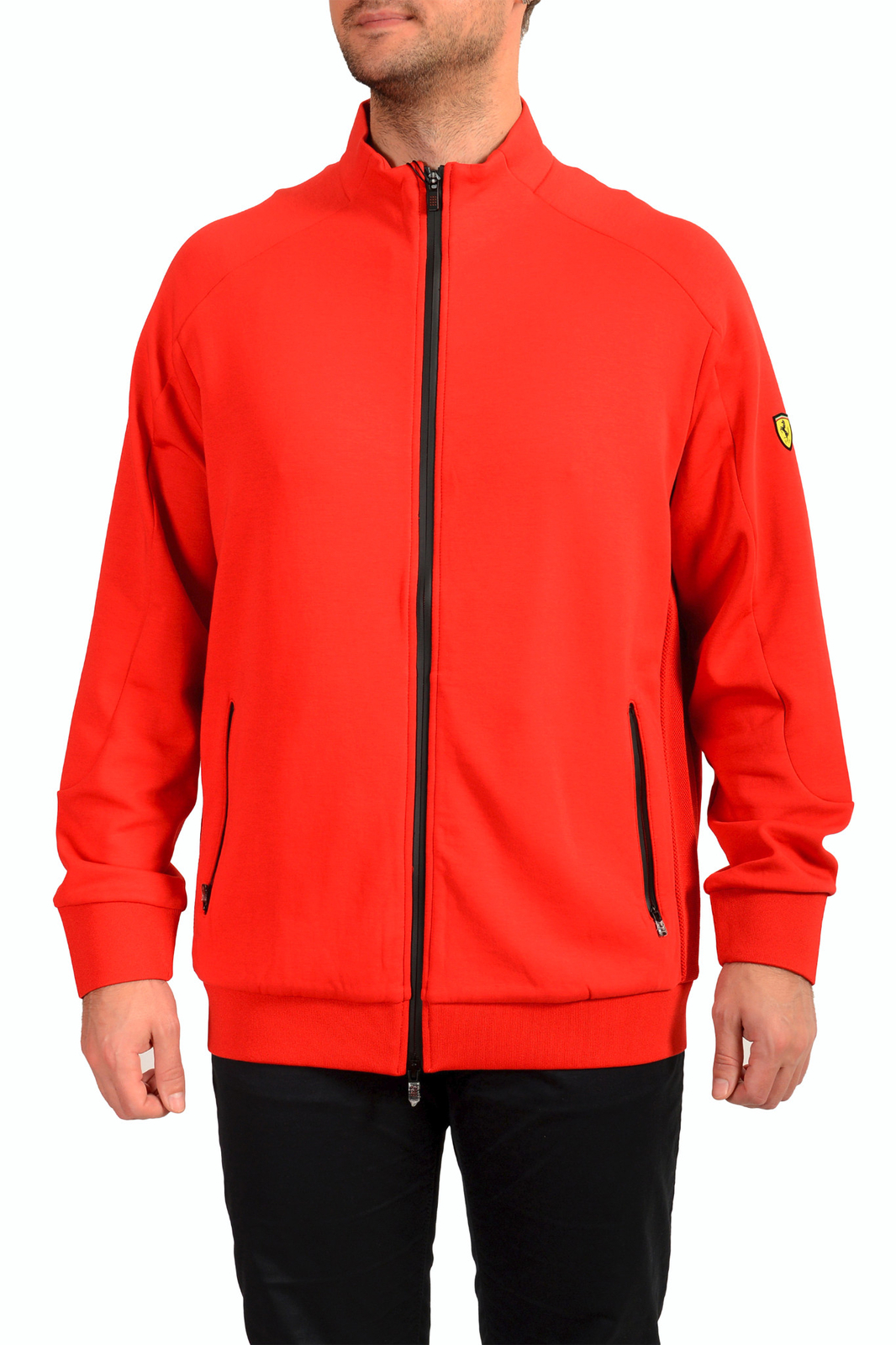 Мужской красный свитер Scuderia Ferrari для подводного плавания на молнии спортивная куртка US 2XL IT 56 19690₽