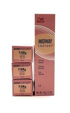 Wella Midway Couture Demi-Plus Haircolor 7/8Rg Red Blonde 2 oz-3 Pack