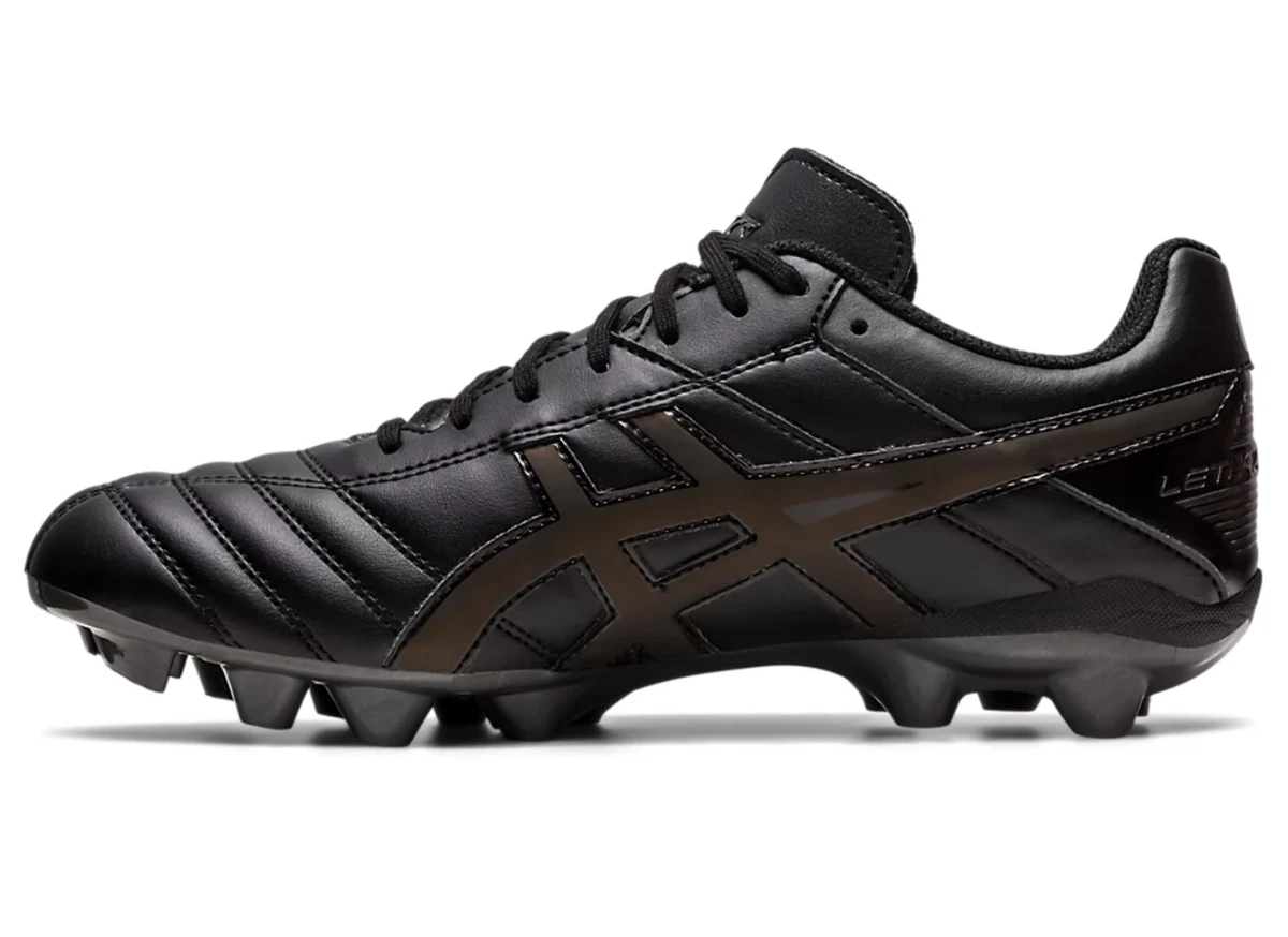 Black asics footy boots outlet