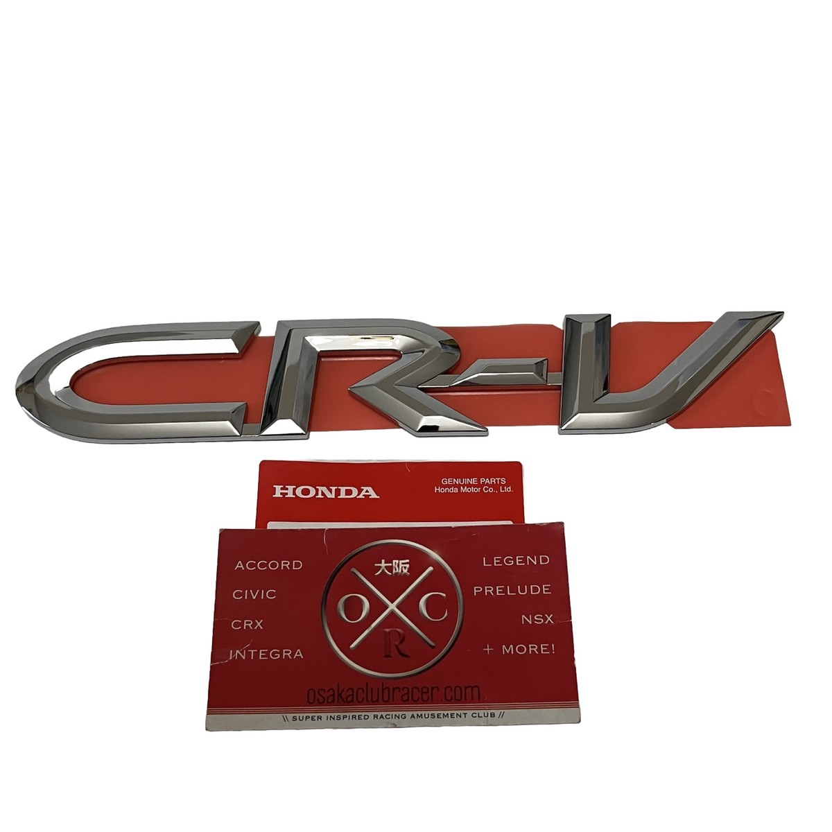 Genuine OEM 02-06 Honda CR-V Rear Emblem Liftgate Badge New 75722