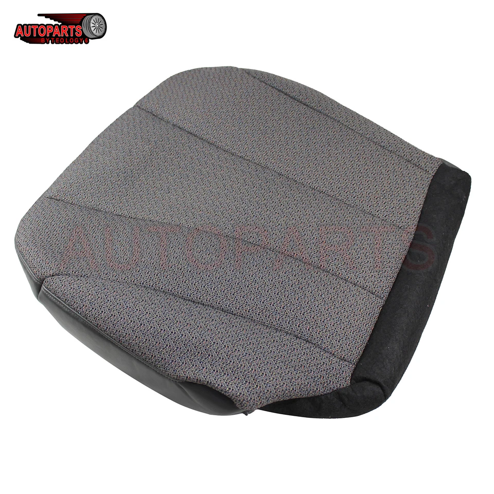 Чехол на нижнее сиденье водителя для пикапа Chevy Silverado 99-02 годов выпуска темно-серая ткань  - Изображение 3 из 4