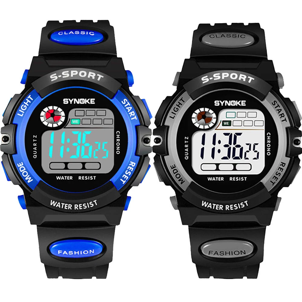 Digital top electronic watch
