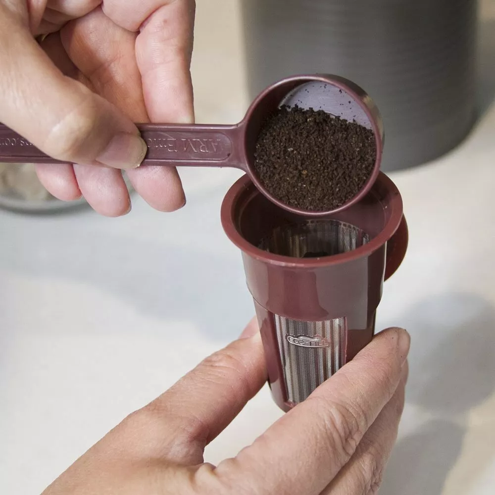 3 Item Reusable K Cup Pod Adapter Coffee Scoop for Keurig 1.0 Coffee Makers
