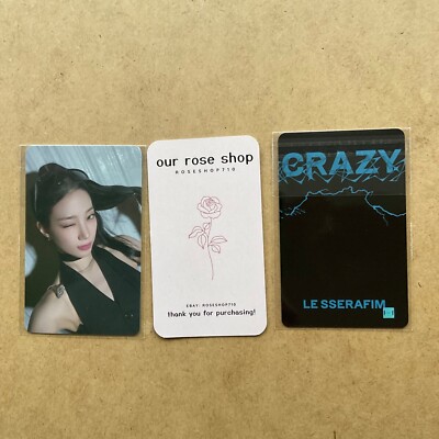 LE SSERAFIM Crazy Joeun Music Official Lucky Draw LD Benefit R2
