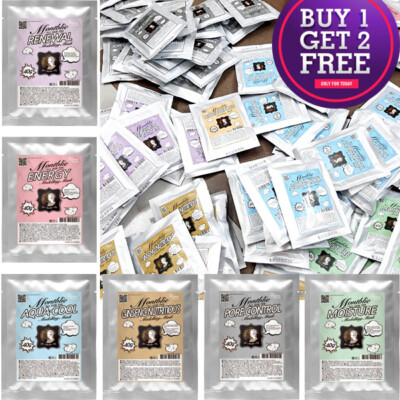MONTBLIE Jelly Rubber Mask 40g Moisture Brightening Aqua-Cool Energy PoreControl