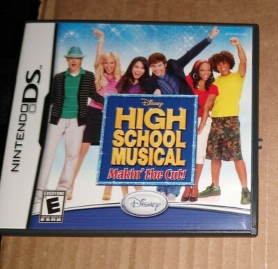 HIGH SCHOOL MUSICAL: Makin' the Cut (Nintendo DS, 2007) MINT Complete + Poster