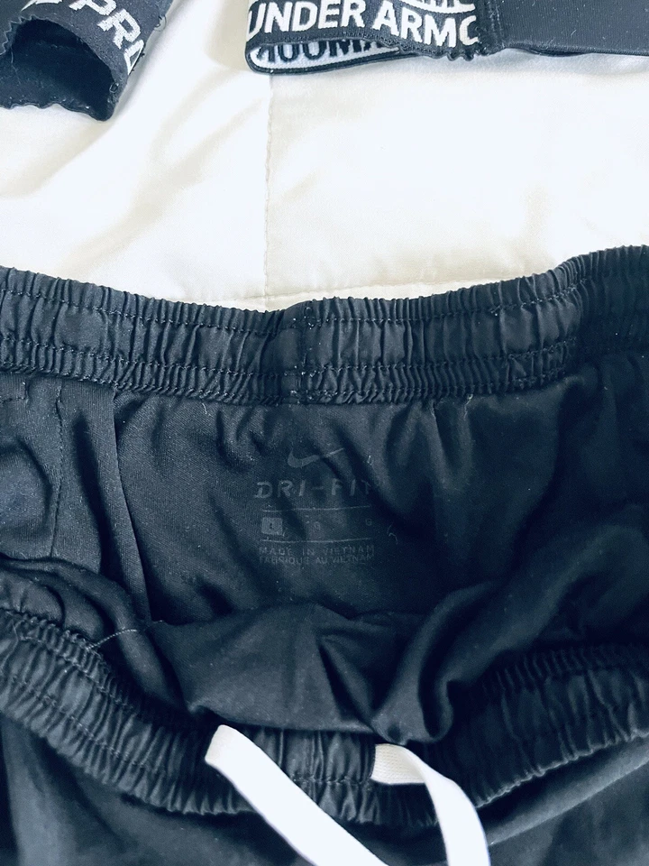 Lot of 3 Girls' Athletic Sport Tops & Shorts Size M/L 10/12 Read Description!! - Image 2 of 4