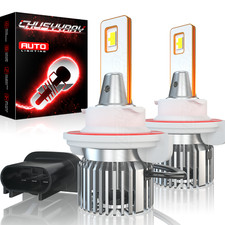 2x H13 9008 LED Headlight Bulbs Kit For 2006 2007 2008-2012 Dodge Ram 1500