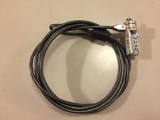 Cable Lock for Laptop, Projector, Monitor, TV, etc.