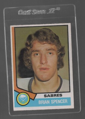 1974-75 OPC O PEE CHEE HOCKEY #328 BRIAN SPENCER SET BREAK SEE SCAN | eBay