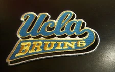 UCLA Bruins Vintage Embroidered Iron On Patch (Old Stock) 3.5" x 3.0" NICE