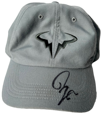 RAFAEL NADAL SIGNED AUTOGRAPHED NIKE RAFA AEROBILL TENNIS HAT