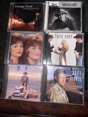 Lot of 6 Country Music CDs Trick Pony, Randy Travis, George Strait & The Judds