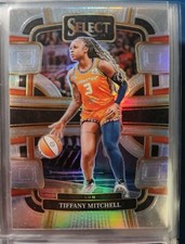 2024 Panini Select WNBA Silver Prizm-#44 Tiffany Mitchell Connecticut Sun