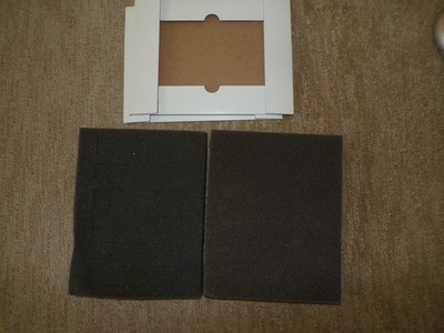 custom foam 6 car storage box n scale