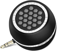 Mini Portable Speakers, 3W 36mm Microphone Speaker Line-in Speaker with 3.5mm Au