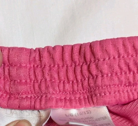 Pantalones Cortos Danskin Now Niñas 2Fer Malla, Colores Naranja y Rosa Talla L/G Poliéster Foto 3 de 3