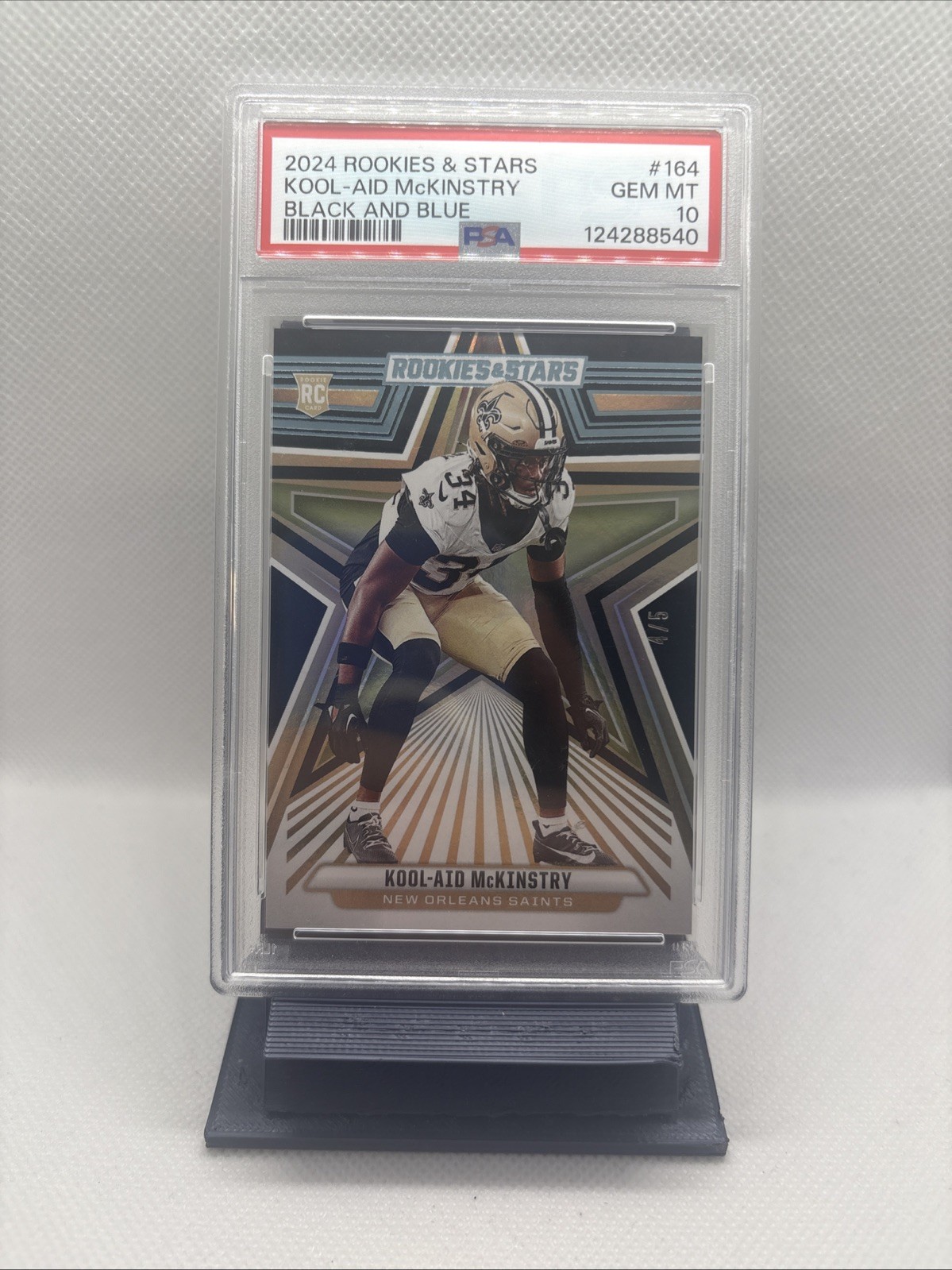 Kool-Aid McKinstry Panini Rookies & Stars #164 Black/Blue