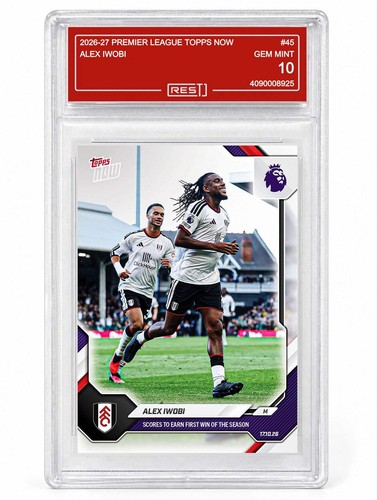 Alex Iwobi - 2026-27 Premier League Topps NOW® - Card 45 - PR: 164