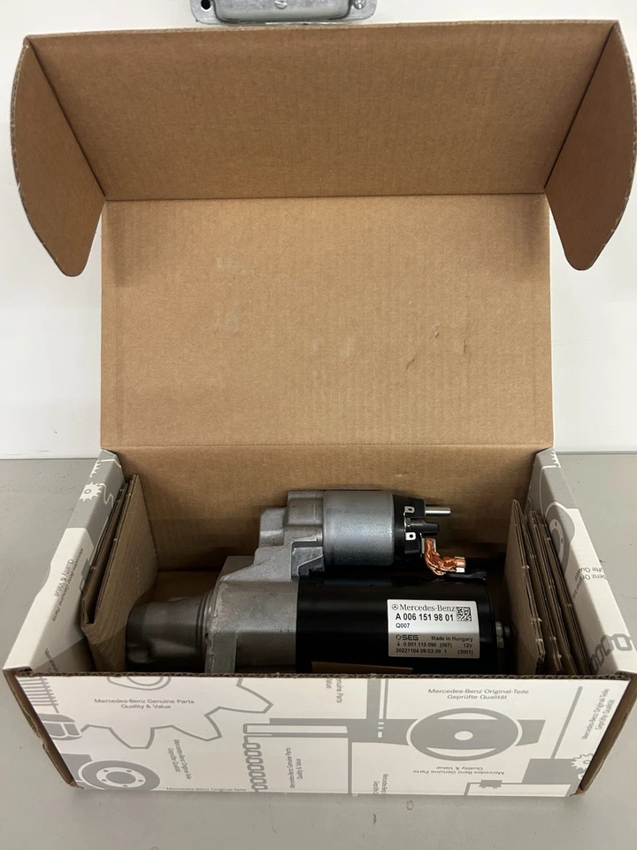 Mercedes Benz 2007-2016 Genuine OEM Remanufactured Starter Motor 006151980183 - Image 3 of 4